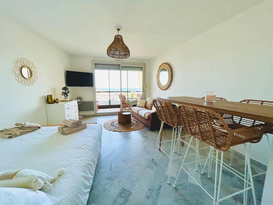 Studio Chic & Cosy Vue Mer, Clim, Parking La Grande-Motte Exterior photo