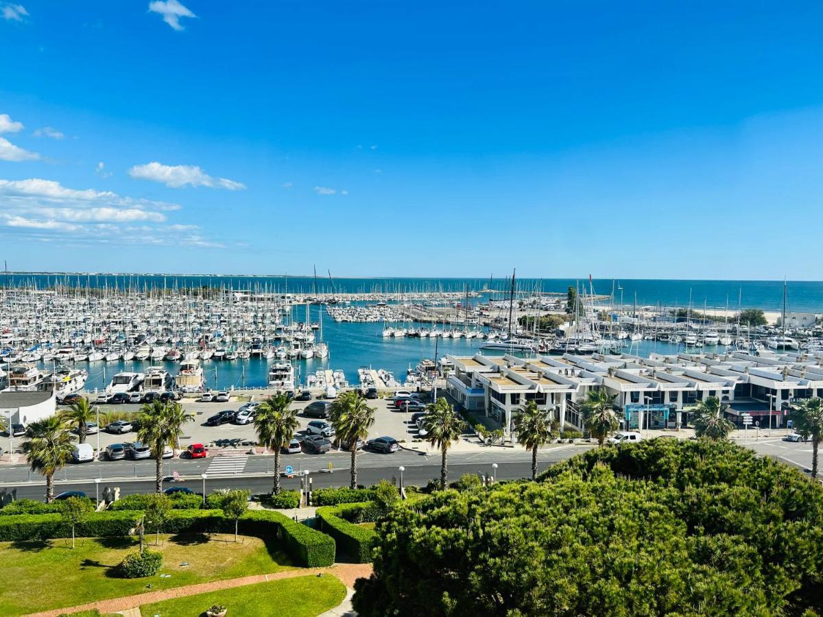Studio Chic & Cosy Vue Mer, Clim, Parking La Grande-Motte Exterior photo